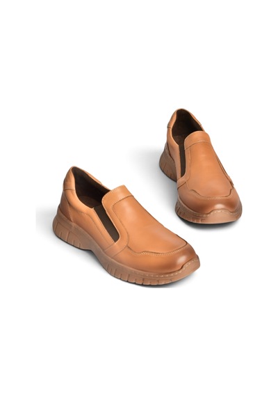 Fox Shoes Z555560103 Taba Hakiki Deri Günlük Kadın Ayakkabı