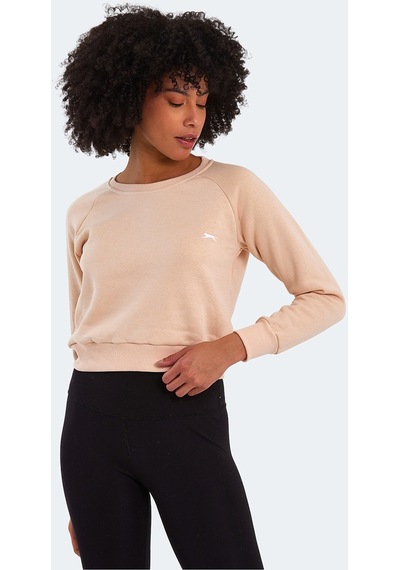 Slazenger KAITO IN Kadın Sweatshirt Bej
