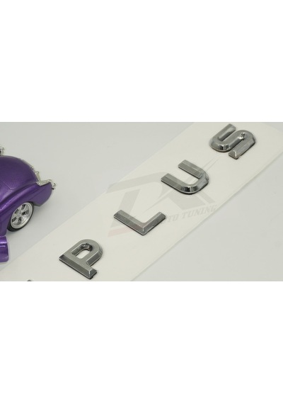 Volkswagen Golf Plus Yeni Nesil Bagaj 3M 3D Krom Abs Yazı Logo Am