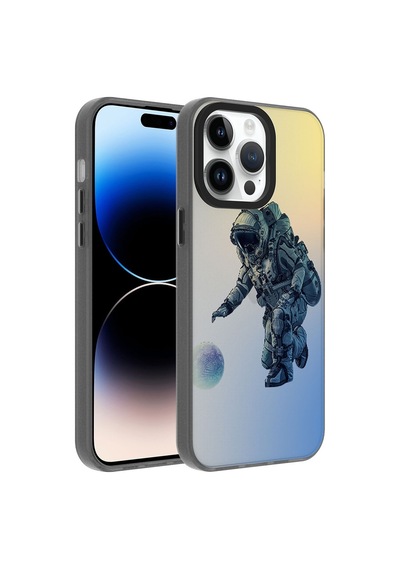 More Tr Apple Uyumlu iPhone 14 Pro Max Kılıf Desenli Zore Dragon Sert Kapak