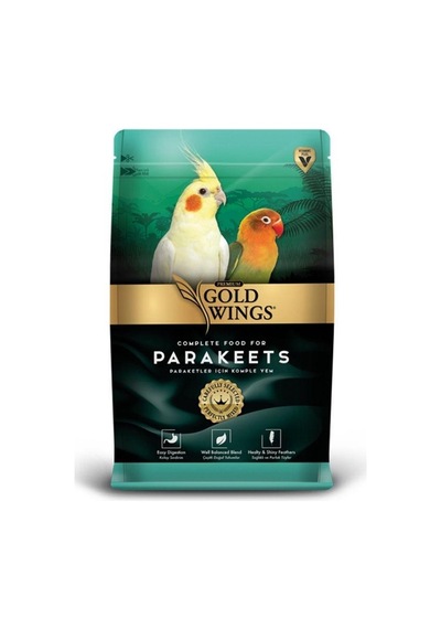Gold Wings Premium Pareket Kuş Yemi 1 Kg