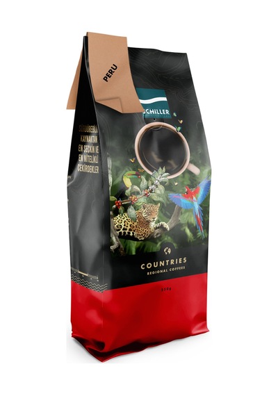 Schiller Kaffeerösterei Countries Peru Çekirdek Kahve 250 G