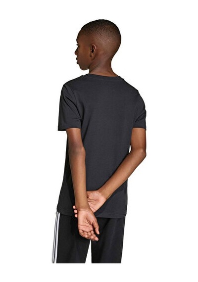 Adidas J Colleg T Çocuk Günlük Tişört Ke1348 Siyah Siyah
