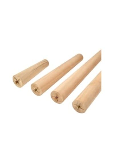44 Cm Ham Konik Ahşap Sehpa, Koltuk, Kanepe, Yan Sehpa, Tv Ünitesi, Dolap, Komidin, Konsol Ayakları, M8 Civatalı, 4 Çok Renkli