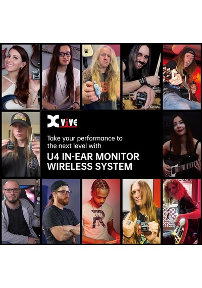 Xvive Xv-urt U4 Sistemler İçin Transmitter Verici