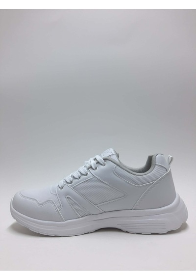 Xstep Hafif Rahat Beyaz Yumuşak Triko Bağcıklı Erkek Spor Ayakkabı C-8902047xstp