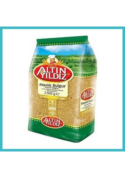 Bezos Altın Yıldız Pilavlık Bulğur 2,5 Kg Dfnbez