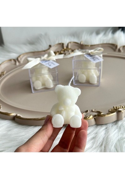 Bernami Biblo Pinterest Ayıcık Mum Bebek Hediyelik 20 Adet
