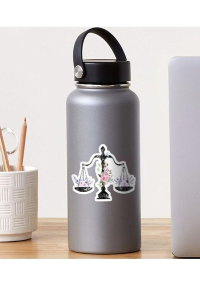 Hukuk Avukat Lawyer Temalı 18'li Sticker Seti