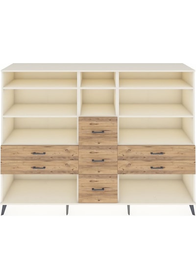 Hyperion Dolap 8 Raflı 7 Çekmeceli 220x44x163 Aytaşı-aytaşı/çam Aytası/atlas Çam - Aytası Hyperion Dolap 8 Raflı 7 Çekmeceli 220x44x163 Aytaşı-aytaşı/çam Aytası/atlas Çam - Aytası