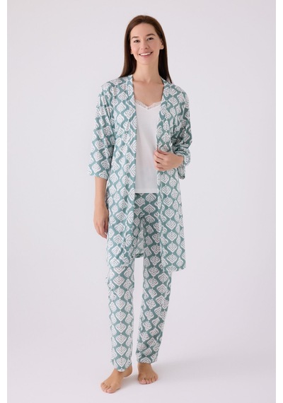 Pierre Cardin Kadın Mavi Pijama Takımı Pc8905-s-v1 Mavi