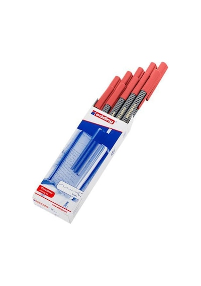 Fıne Pen Kırmızı Keçeli Kalem Ed-55 10'lu Kutu