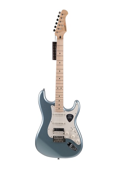 Donner Dst Seeker Deluxe Hss Elektro Gitar Metallic Blue