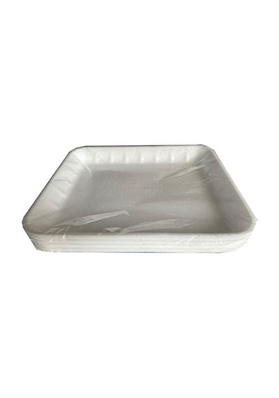 Tek Kullanımlık Mod 8 Köpük Tepsi Tabak - 28x32 Cm. - 5 Adetlik 10 Paket