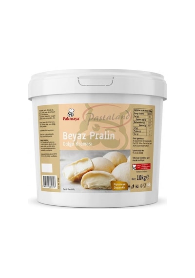 Pakmaya Beyaz Pralin Dolgu Kreması 10 Kg