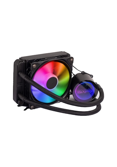 Nitro Cold 100 Intel Ve Amd Destekli Rgb Fanlı Infinite Panel 120mm Sıvı Soğutma Sistemi-kılavuzlu Siyah Çok Renkli