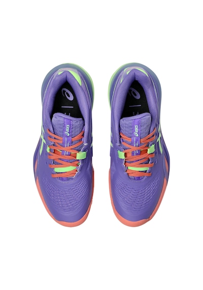 Asics Gel-resolutıon X Padel Kadın Amethyst/ılluminate Green Tenis Ayakkabısı 1042a285-501 Amethyst/illuminate Green