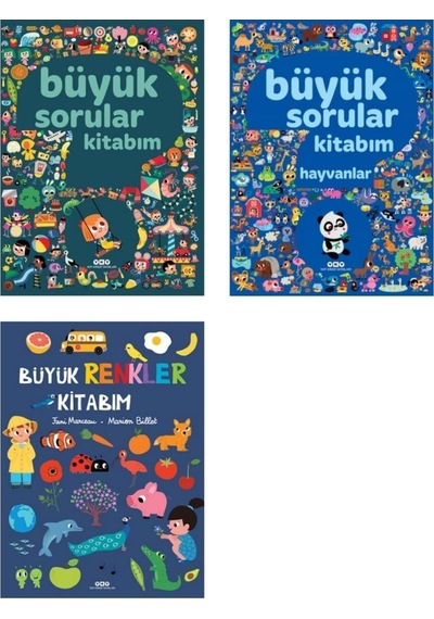 Büyük Sorular Kitabım 3lü Set