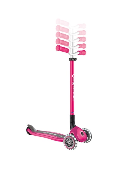 Globber Master Işıklı Katlanabilir Scooter - Fuşya Fuşya