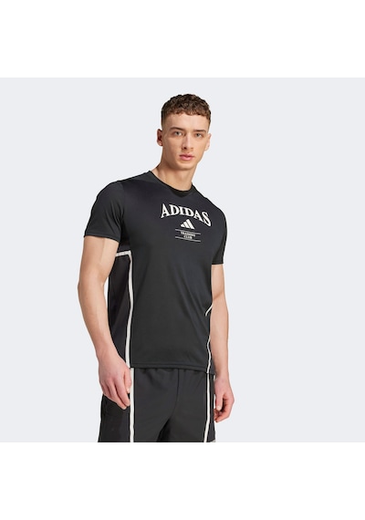 Adidas Designed For Training Legacy Erkek Siyah Antrenman T-shirt Ka5284
