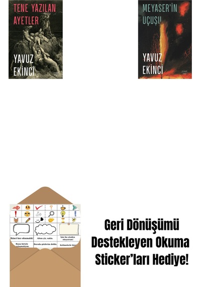 Tene Yazılan Ayetler + Meyaser'in Uçuşu + Okuma Sticker'ları