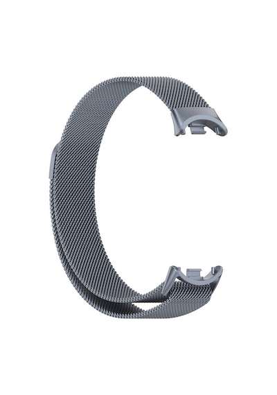 Kilifone - Xiaomi Mi Band 8 Uyumlu - Kordon Metal Kordon Krd-01 - Gri