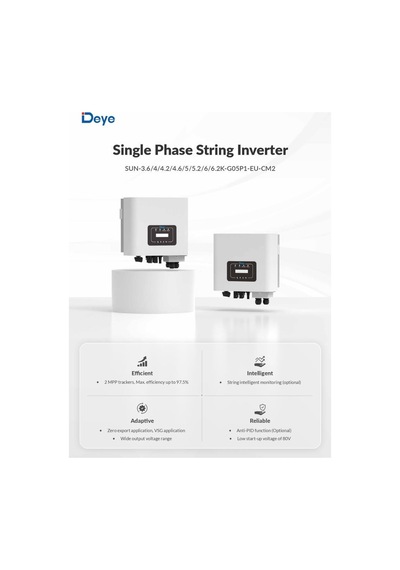 Deye 5kw Monofaze On-grid Solar İnverter