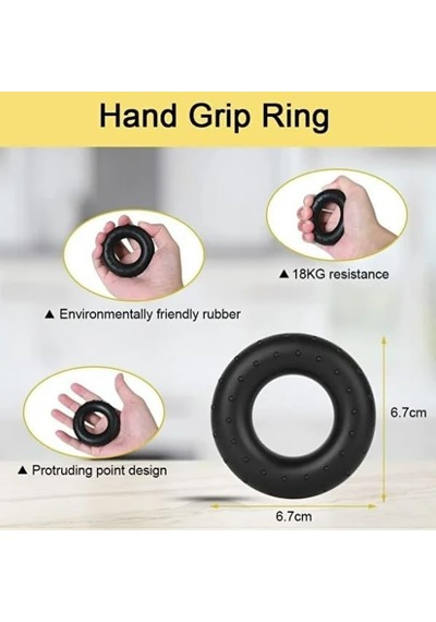 Mucit Home El Ve Parmak Güçlendirici Set 5 Parça Ayarlanabilir El Yayı Parmak Egzersiz Gerginlik Topu