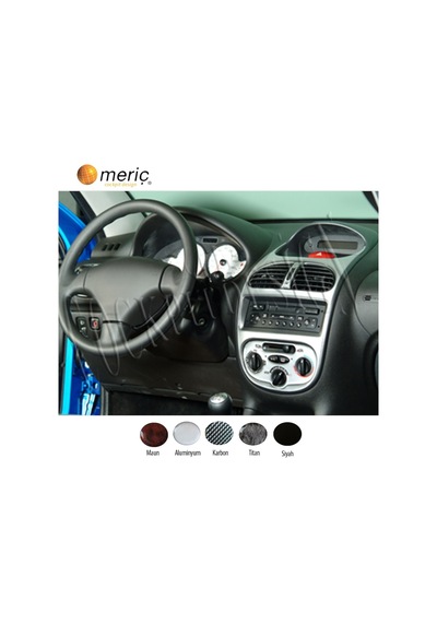 Meriç® Peugeot 206 Ön Torpido Kaplama Alu. 10 Parça 2001-2010 (530157050)