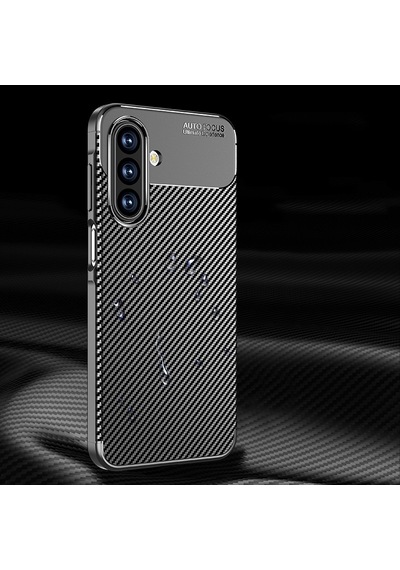 Samsung Uyumlu Galaxy A17 Kılıf Zore Negro Silikon Kapak Siyah