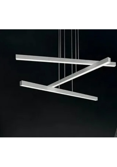 Beyaz 100 cm Led Avize Sarkıt 3000K Sarı Işık Modern Sarkıt Avize