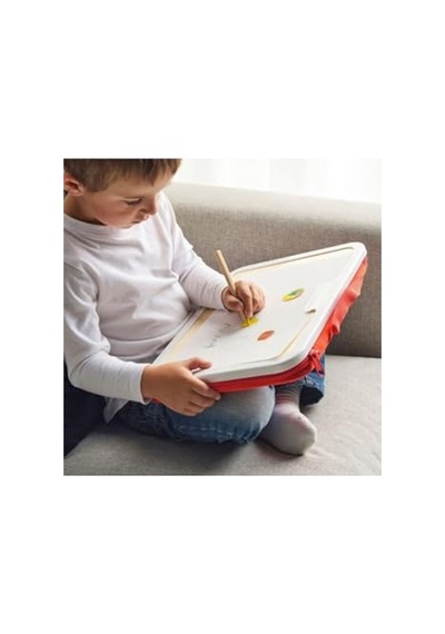 Kırmızı Renkli Mala Çizim Çantası, 35 X 27 Cm Boyutuyla Taşınabilir Ve Kullanışlı