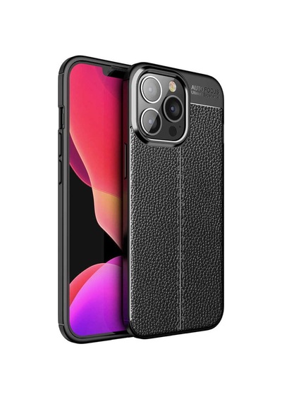Apple Uyumlu iPhone 13 Pro Kılıf Deri Tarzı Niss Silikon Case