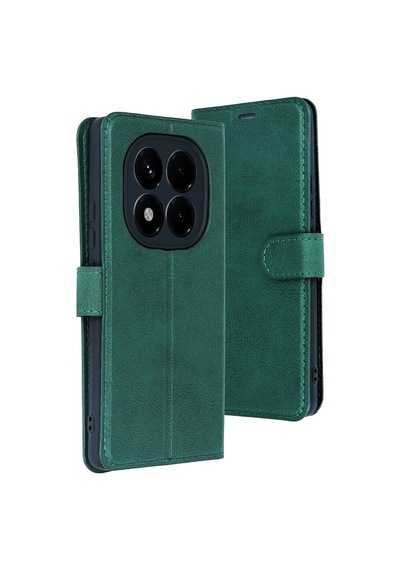 Xiaomi Redmi Note 15 Pro 4g Trend S Plus Kapaklı Kılıf - Yeşil Evimdeyokyok