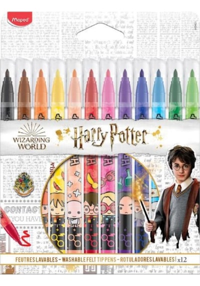 Maped Harry Potter Keçeli Kalem 12'li 845407
