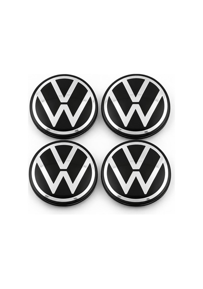 Vw Golf 8 2020-2026 T-roc 2018-2026 Tiguan 2016-2026 Passat B8 Arteon Uyumlu 65 Mm Jant Göbeği 4 Lü Set 5h0 601 171 - 920228058