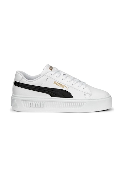 Puma Smash Platform V3 Kadın Sneaker Beyaz/siyah