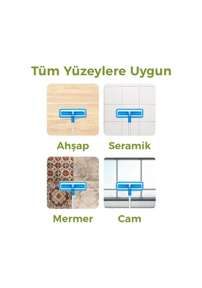 Easy Clean Lotus Çiçeği Kokulu Mopa Uyumlu Yer Temizlik Havlusu 50 Yaprak 1000'li Set