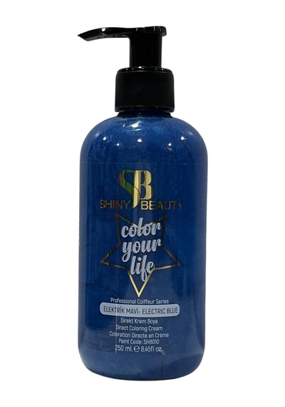 Shın Beauty Direkt Krem Boya Elektrik Mavi 250 Ml