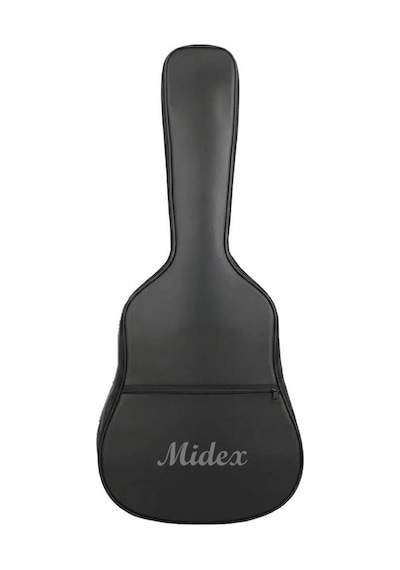 Midex Gk-50a Akustik Gitar Çantası Kaliteli Siyah Kılıf