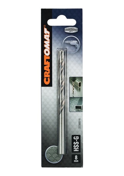 Craftomat Hss-g Metal Matkap Ucu 8 Mm