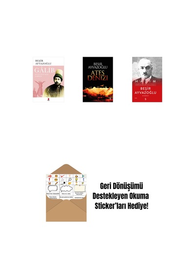 Gâlib - Kuğunun Son Şarkısı + Ateş Denizi + Haşim Ciltli + Okuma Sticker'ları