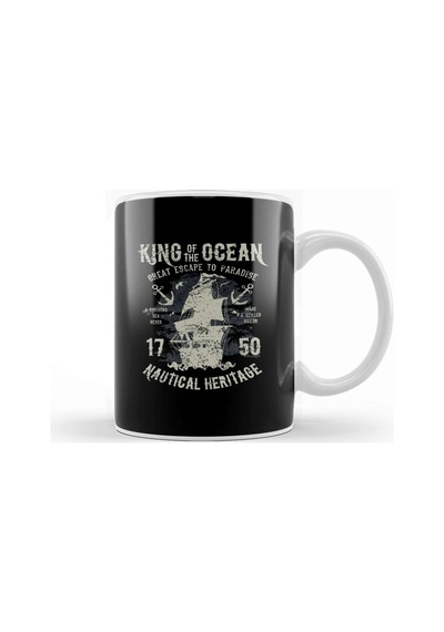 King Of The Ocean Sailing Kupa Bardak Porselen Karışık