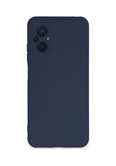 Poco M5 Kılıf Nano İçi Kadife Silikon - Lacivert Bz8683140470661