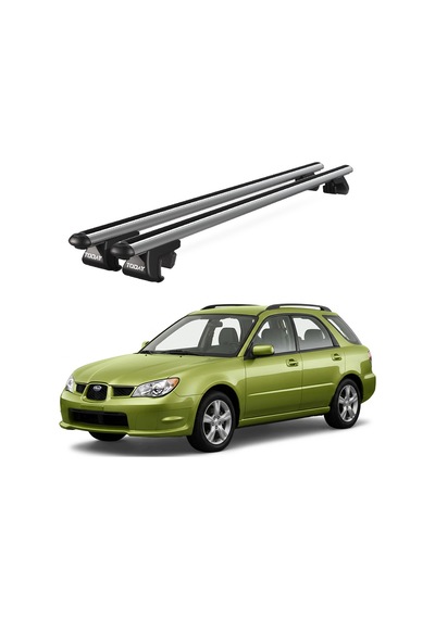 Venüs Subaru İmpreza 2005-2010 Uyumlu Gri Ara Atkı Port Bagaj Tavan Barı