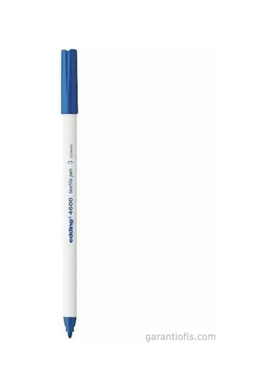 Edding 4600 Mavi Kumaş Boyama Kalemi T-shirt/tekstil Pen