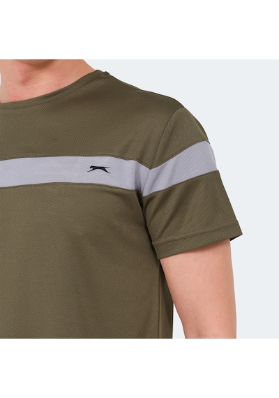 Slazenger OMIQ IN Erkek  Haki Tişört