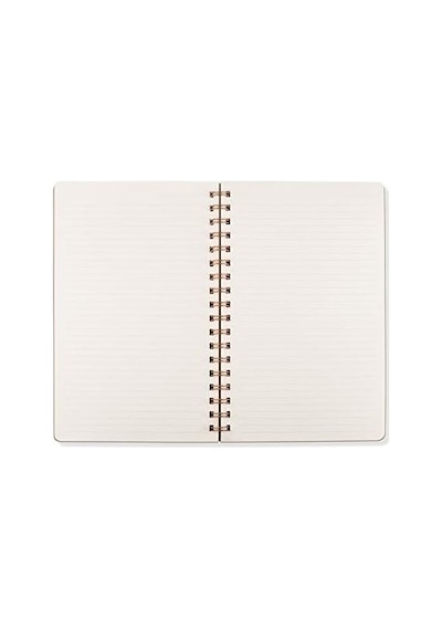 Frınge Studıo Püsküllü İmza Spiral Defter, 160 Çizgili Sayfa, 16 X 22 Cm, Yıldız Sanatı 896048 103 Ivory