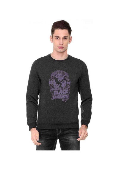 Black Sabbath Lord Of This World Baskılı Erkek Sweatshirt