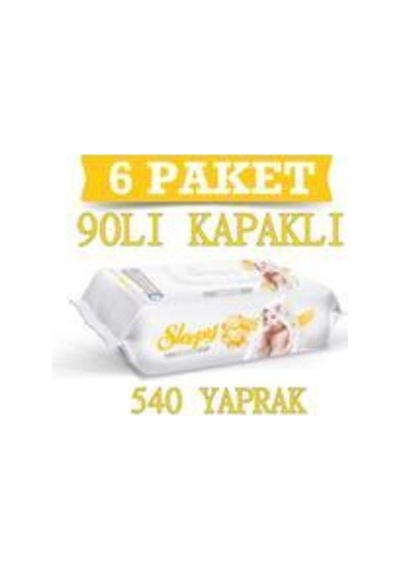 Sleepy Baby Aseltech Sleepy 6X90'Lı Islak Mendil